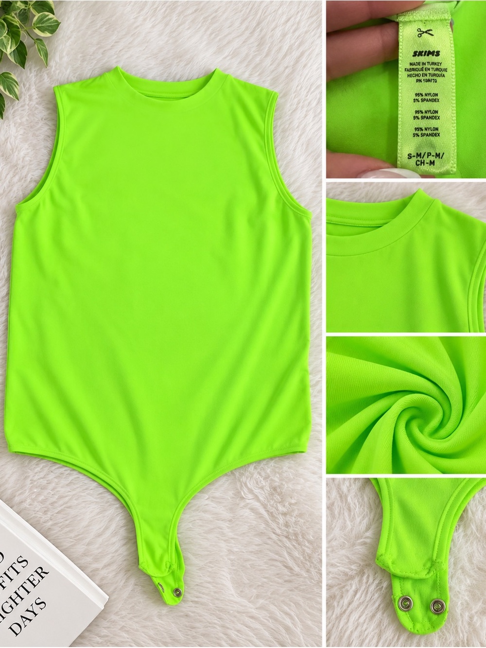 Skims neon bodysuit